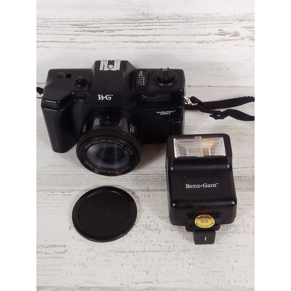 Benz-Gant Helio 3000T Camera With Flash Untested - Picture 12 of 16